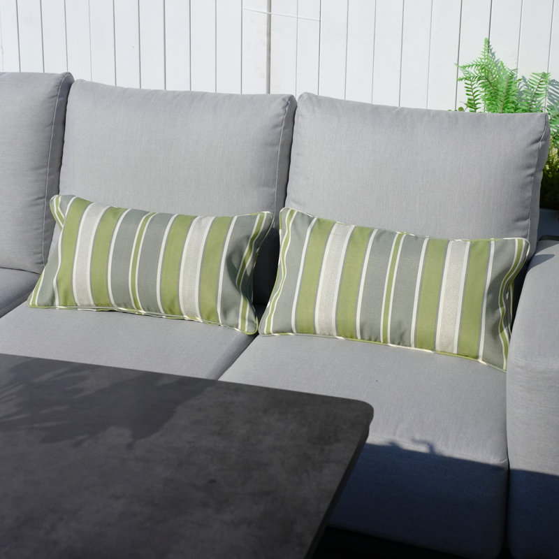 Fara Indoor/Outdoor Reversible Throw Pillow