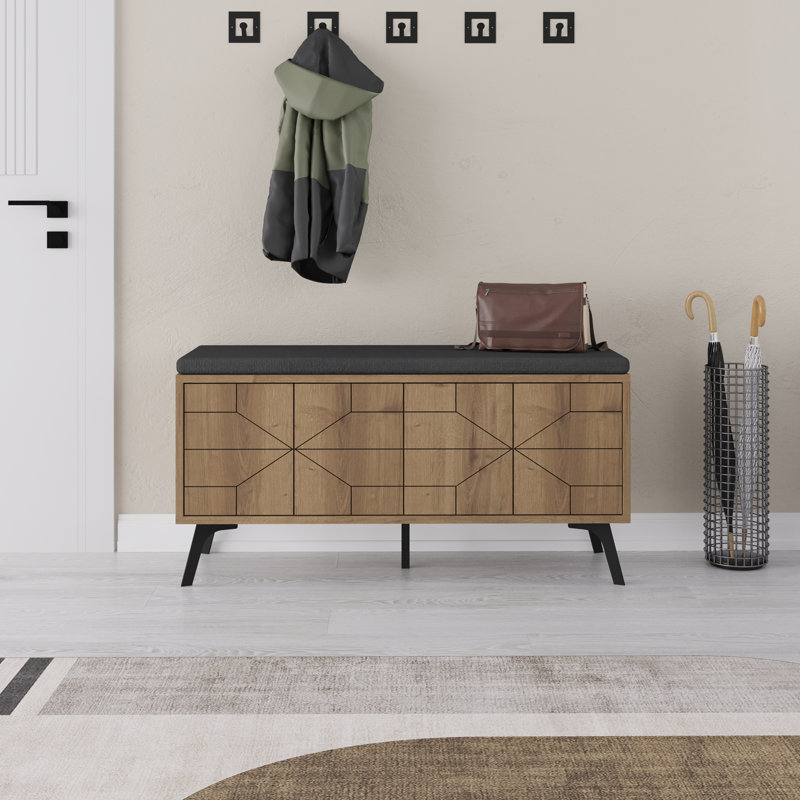 8 Pair Shoe Storage Bench, Hitit