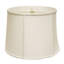 Abat-jour tambour en lin blanc-801917637-801917639