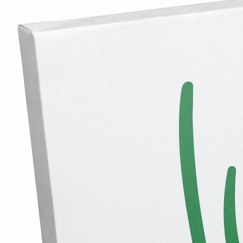 «Lucky You» par Inconnu, impression sur toile tendue