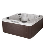 Annapolis™ 6-Person 50-Jet Lounger Hot Tub Spa with 2 Pumps, LED Lighting, Stainless Steel Heater and Ozonator, Insulated Cover Included