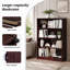 Bibliothèque pour bibliothèque de bureau à 4 tablettes de 48 pouces de hauteur pour bibliothèque de salon moderne à 4 niveaux-1089720912