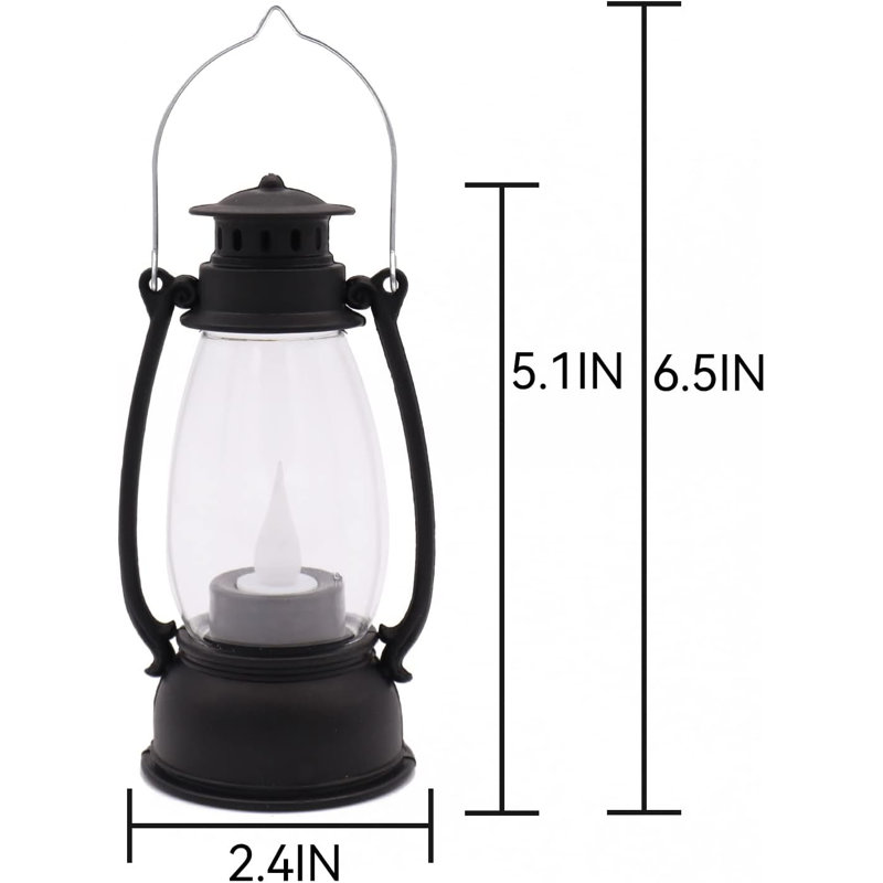 12 mini-lanternes à DEL 12 pièces