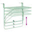 Balcony Table Metal Medium Collapsible Patio Table-1287427967