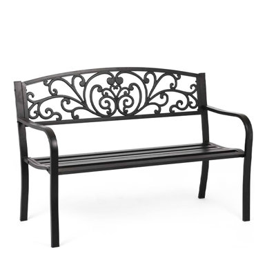 Ciacci Outdoor Bench by Alcott Hill