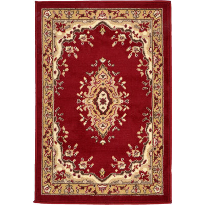 Tapis oriental noir Balthrop