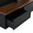 Farmhouse 4-In-1 Hall Tree With Wood Grain Bench And Storage Drawers, Black-1315732259