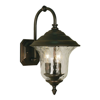 Lanterne suspendue d'extérieur 3 lumières Pardue