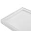 Streamline 60" W x 36" D Corner Acrylic Shower Base, ABS Drain Included