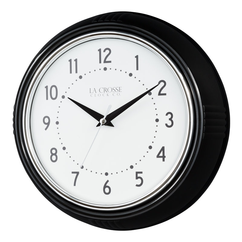 Horloge murale 9,5 "Retro Diner Quartz