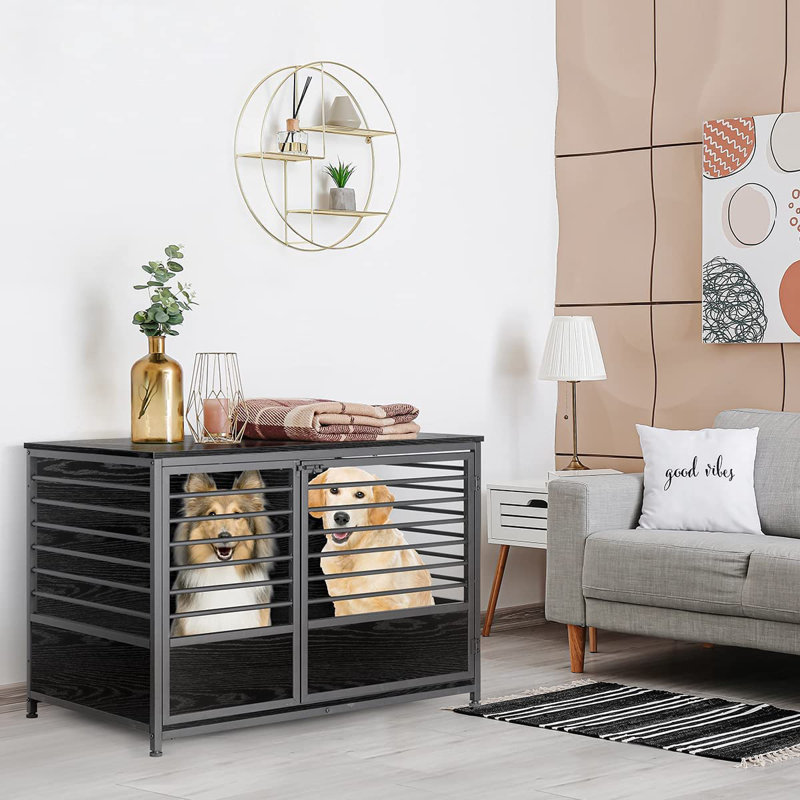 Caisse Kehoe, Grand (H 27,6 po x l 39,4 po x P 23,6 po), Noir