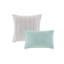 Ensemble de literie de luxe 8 pièces, polyester doux, style contemporain pour la maison