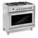 F965 Series 36 in. Stellar Collection 3.8 cu. ft. Dual Fuel Range, 5 Sealed Burners, 8 Function Convection Oven in Stainless Steel