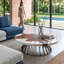 Amiata Acrylic Round Coffee Table