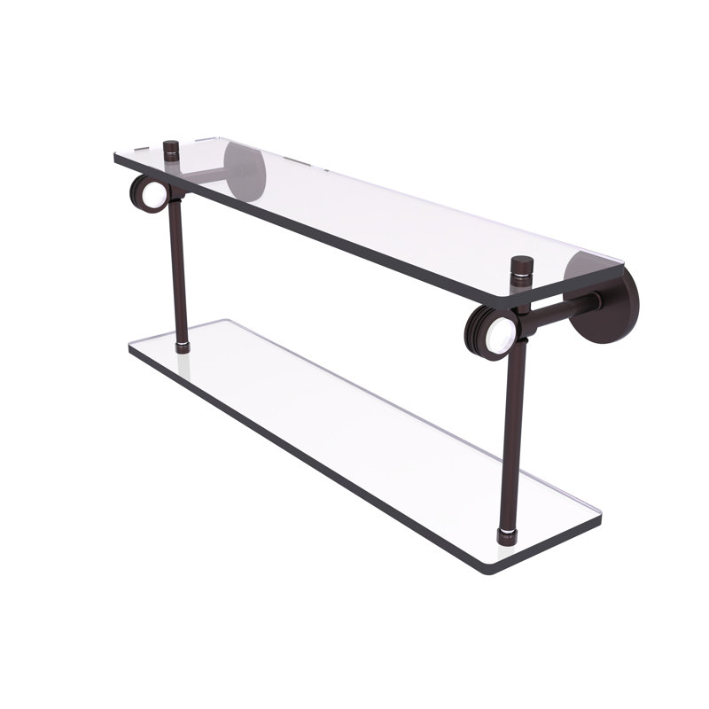Margolis 2 Piece Tiered Shelf, Antique Bronze