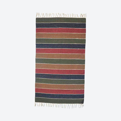 Cumby Striped Hand Woven Area Rug