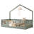 Twin Floor Bed With High Rails, Wooden Montessori Bed With Light-809475554-809475552