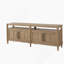 Console de divertissement 72 po au fini sable