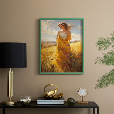 Reproduction encadrée WOMEN Series CMXCI - bois massif