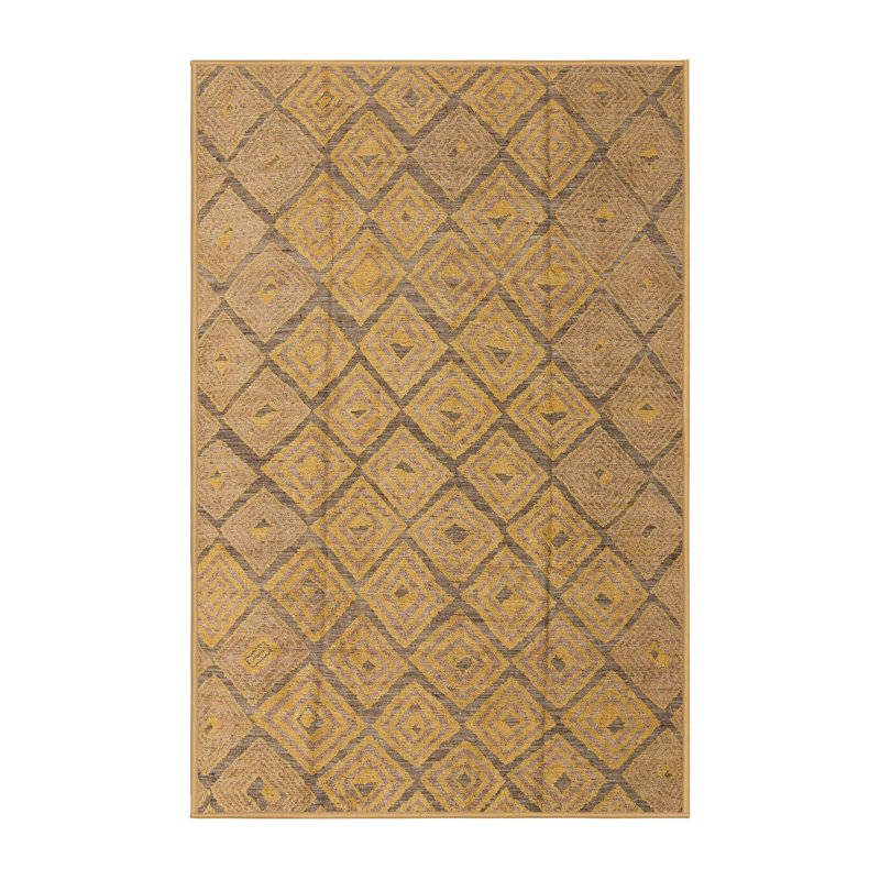 Abstract Indoor Rug, Rectangle 7' x 10'