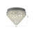 Transitional 9 Light Crystal Flush Mount-380232351