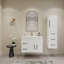Ensemble de meuble-lavabo simple mural 35,4 "-70381329