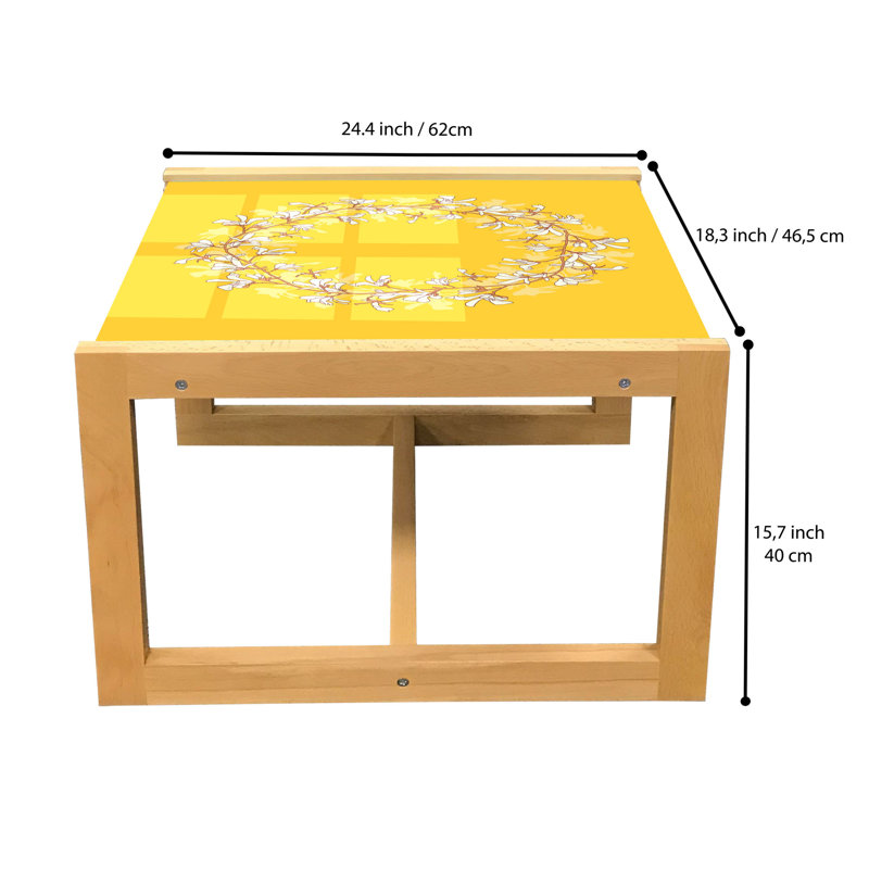 Jamespaul Sled Coffee Table, 62cm H x 46cm W x 40cm D