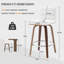 Tabouret pivotant rembourré-712435034-710368772