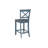 Dumas Acacia Solid Wood Counter Stool with Solid Wood Frame-571300880