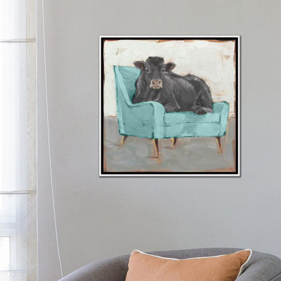 " Moo-ving In IV - Black " by Ethan Harper