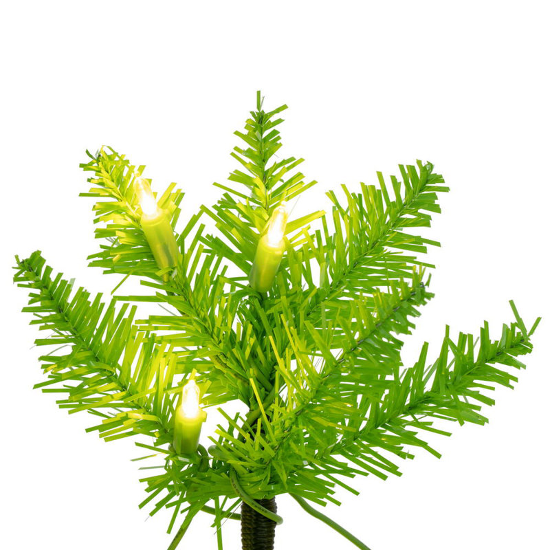 Artificial Christmas Tree with Lights, 6.5'