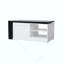 Table basse à plateau relevable avec portes de grange Farmhouse-1698310539
