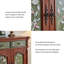 Banc de rangement en bois manufacturé brun