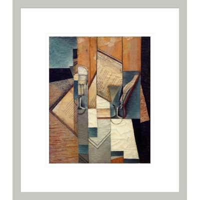 «The Book (El Libro)» par Juan Gris, impression giclée sur cadre