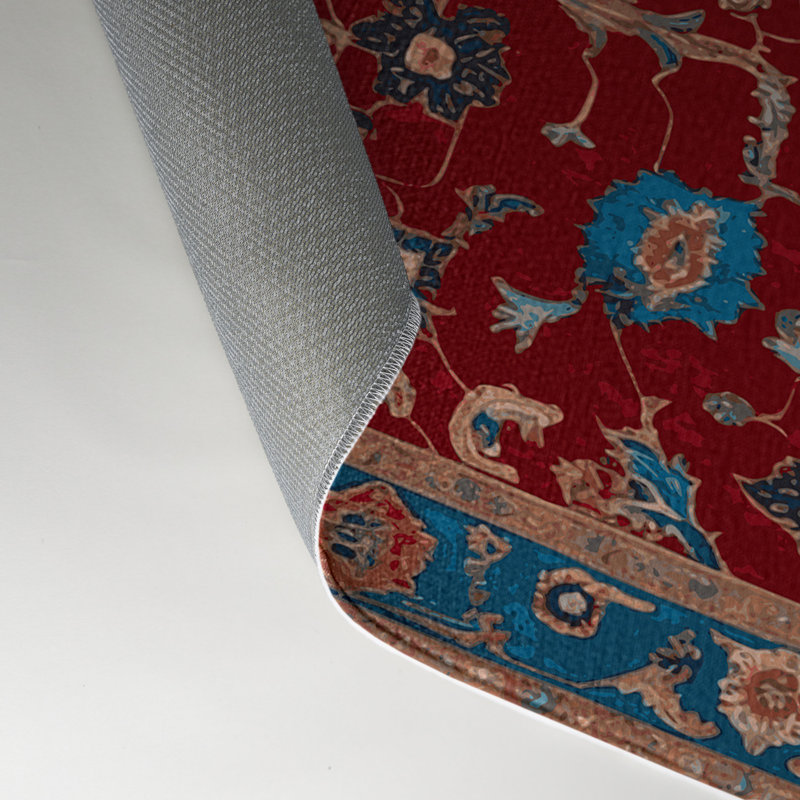 Tapis d'intérieur et d'extérieur Tabriz, Rectangle 5 pi x 7 pi