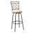 Lamoille Swivel Upholstered Adjustable Height Counter Stool with Metal Frame-798188684-761685686