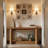 Entryway Table,2-Tier Console Table,Sofa Table