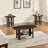 Nouria 3pcs Coffee, Accent, End Table