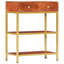 Ameerah 60cm Solid Wood Top Console Table
