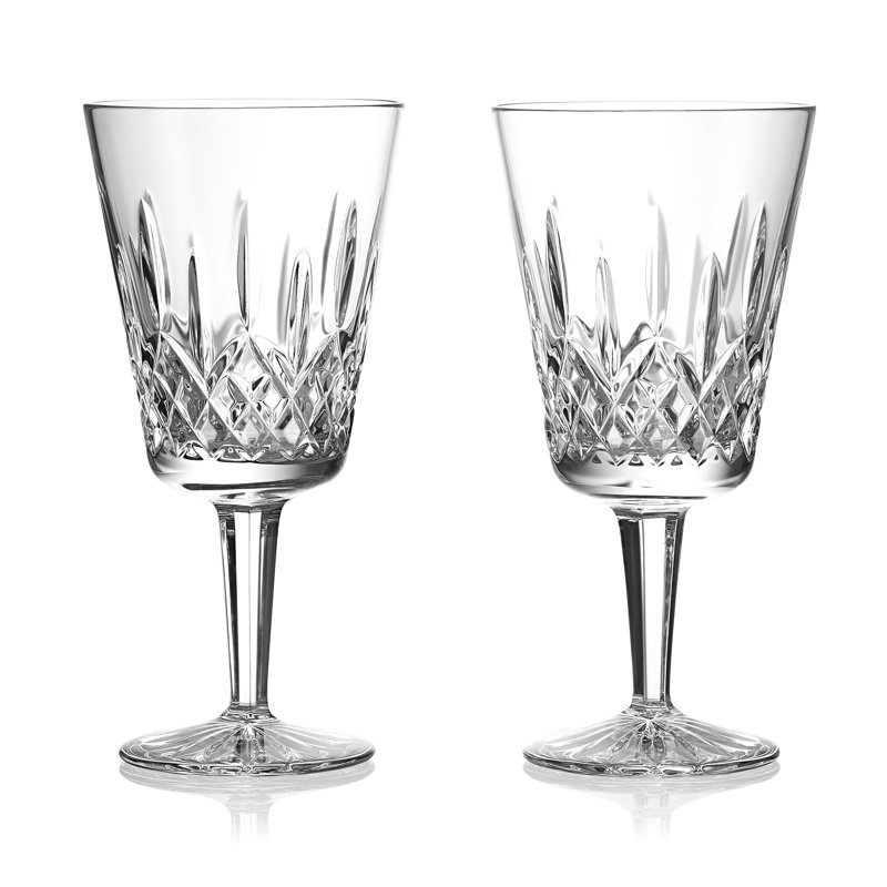 Waterford Lismore Medium Goblet 12floz, Set of 2