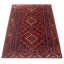 Tapis brun foncé Teimani 3 pi 9 po x 6 pi 2 po