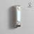 Heath Zenith Satin Nickel Metal Wired Lighted Push Doorbell Button
