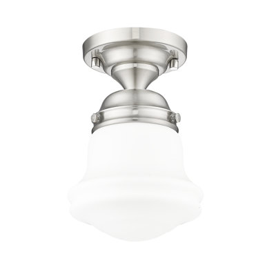 Jeshia Glass Flush Mount