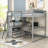 Garance Kids Full Loft Bed with Drawers-2056897300