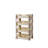 Sackman 15.5'' W Plastic Shelving Unit