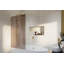 Ursa 34 in. x 58.25 in. Frameless Bronze Tinted Single Fixed Bath Panel-1858811413