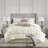 7 Piece Comforter Grey King - Sophistication, Filling, Comprises 1 Comforter, 2 Shams, 3 Decorative Pillows, Bed Skirt, Low Maintenance Choice Feature-137899537-137899538
