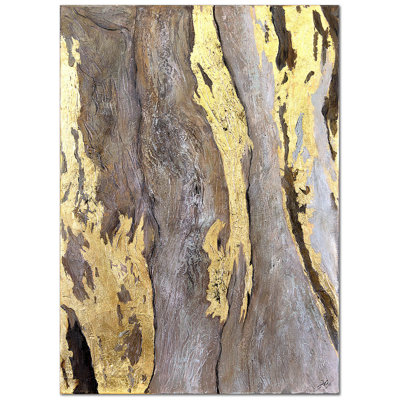 Abstraction - Wrapped Canvas Painting