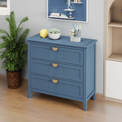 Wood Console Table with 2 Drawers,Shelf