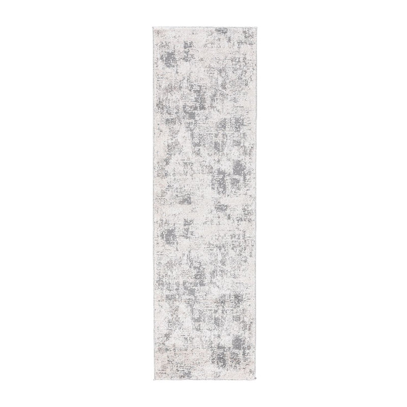 Tapis gris Alynnai, Tapis de couloir 2 pi 6 po x 8 pi